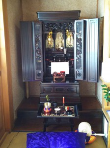 【18号唐木仏壇:黒檀 曹洞宗】 瀬戸市