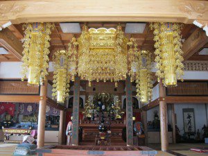 【幢幡瓔珞・人天蓋お洗濯】　瀬戸市 宝生寺様