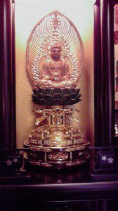 【監修仏像：白檀2.5寸釈迦如来座像】　名古屋市名東区