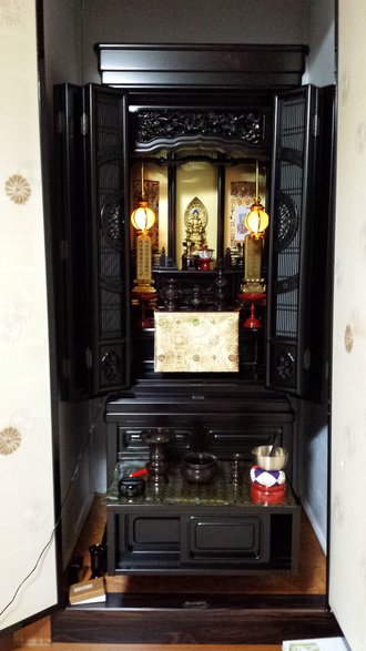 【18号唐木仏壇：曹洞宗】　犬山市
