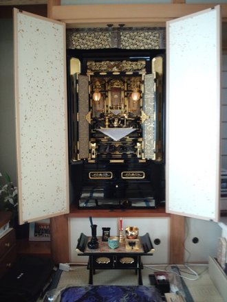 【地袋用18号金仏壇：真宗大谷派】　尾張旭市