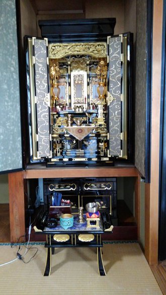 【16号金仏壇：真宗大谷派】　名古屋市昭和区