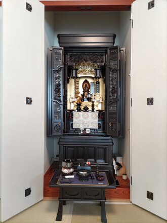 【２０号本黒檀仏壇（特注品）：曹洞宗】尾張旭市