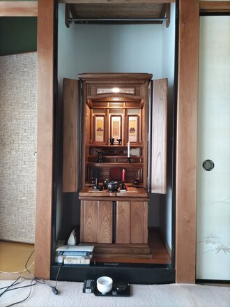 【43-16号家具調仏壇：浄土真宗本願寺派】尾張旭市