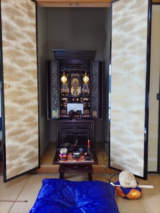 【１５号桜色仏壇：曹洞宗】豊田市